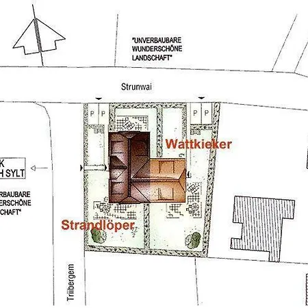 Wattkieker Holiday home Utersum